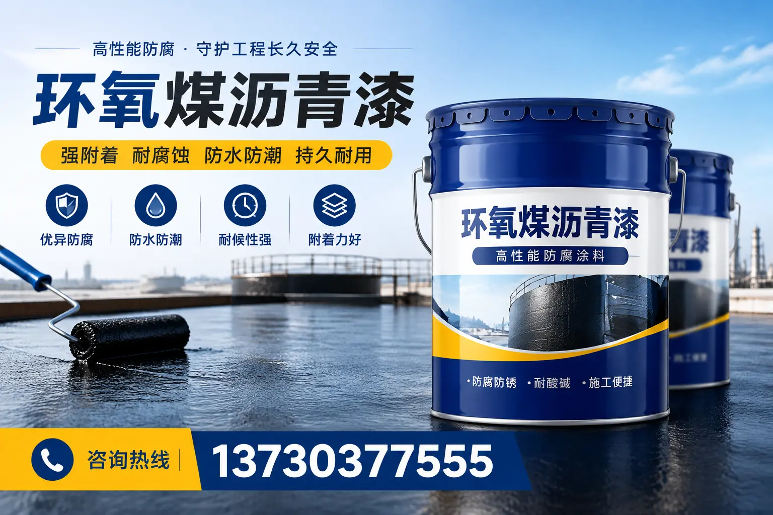 如何判断环氧煤沥青漆的质量?淮安消费者指南
